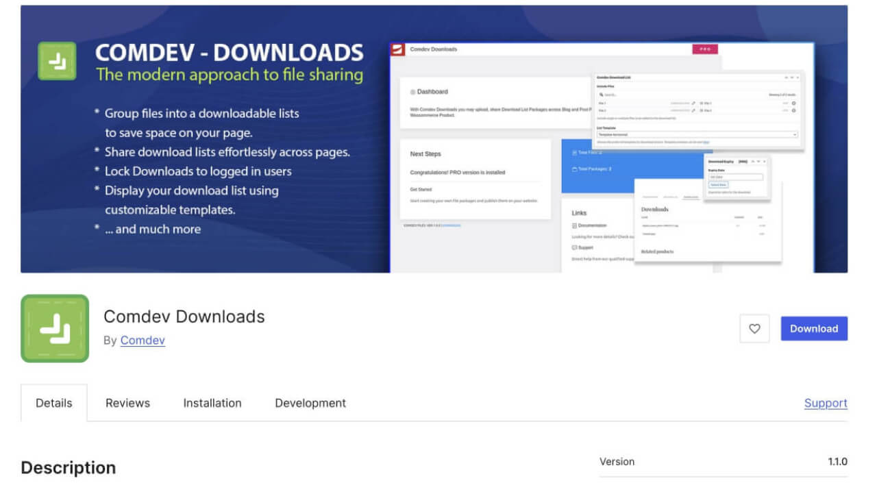 Comdev Downloads